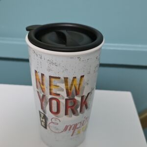 Starbucks 2016 NYC The Empire State Limited Edition Travel Tumbler Ceramic Mug
